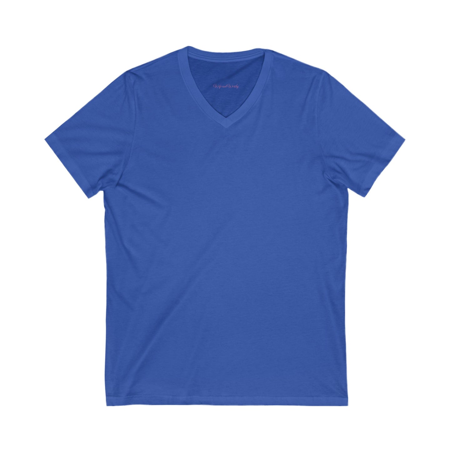 Faithfully You | Minimalist V-Neck Tee