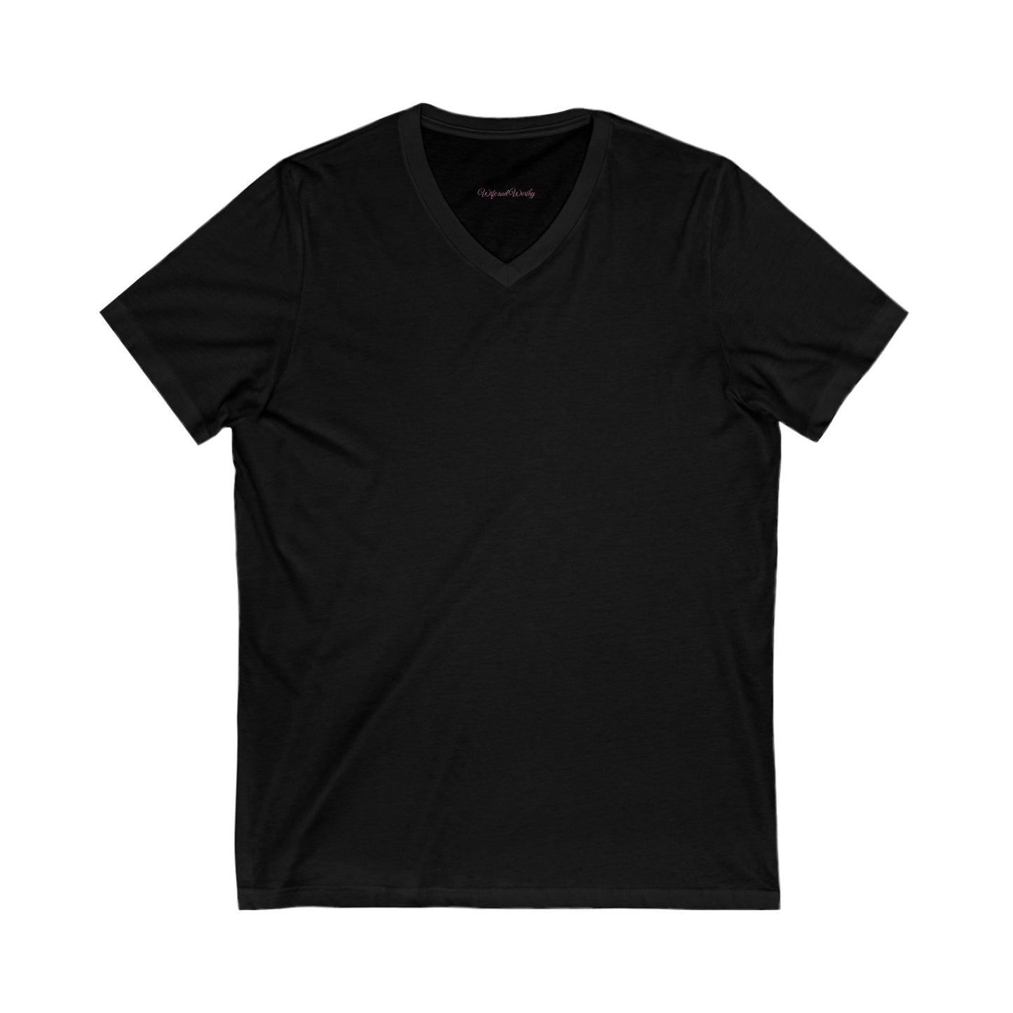 Faithfully You | Minimalist V-Neck Tee