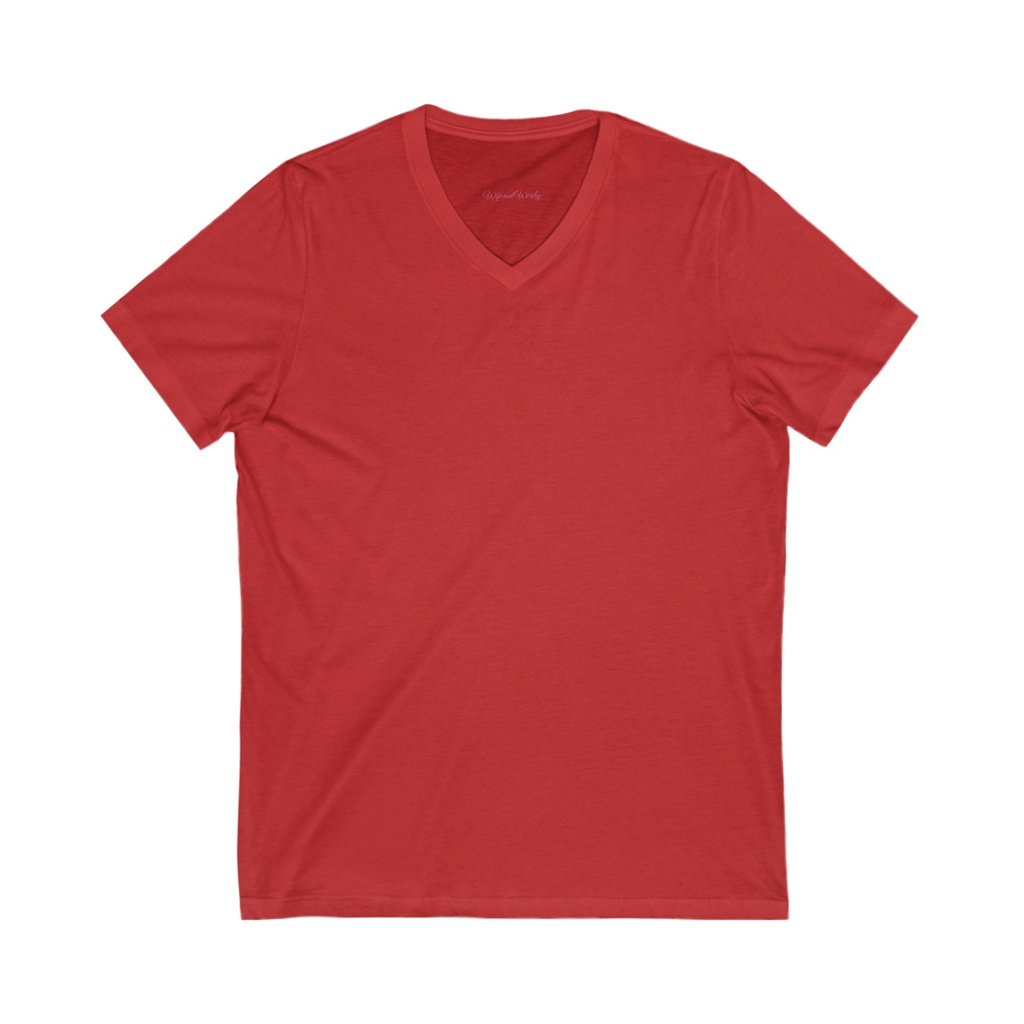 Faithfully You | Minimalist V-Neck Tee