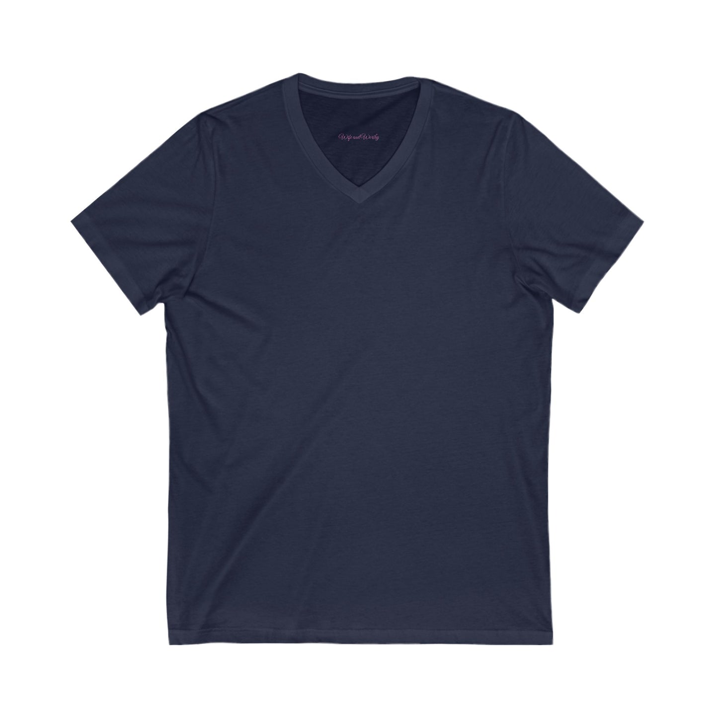 Faithfully You | Minimalist V-Neck Tee