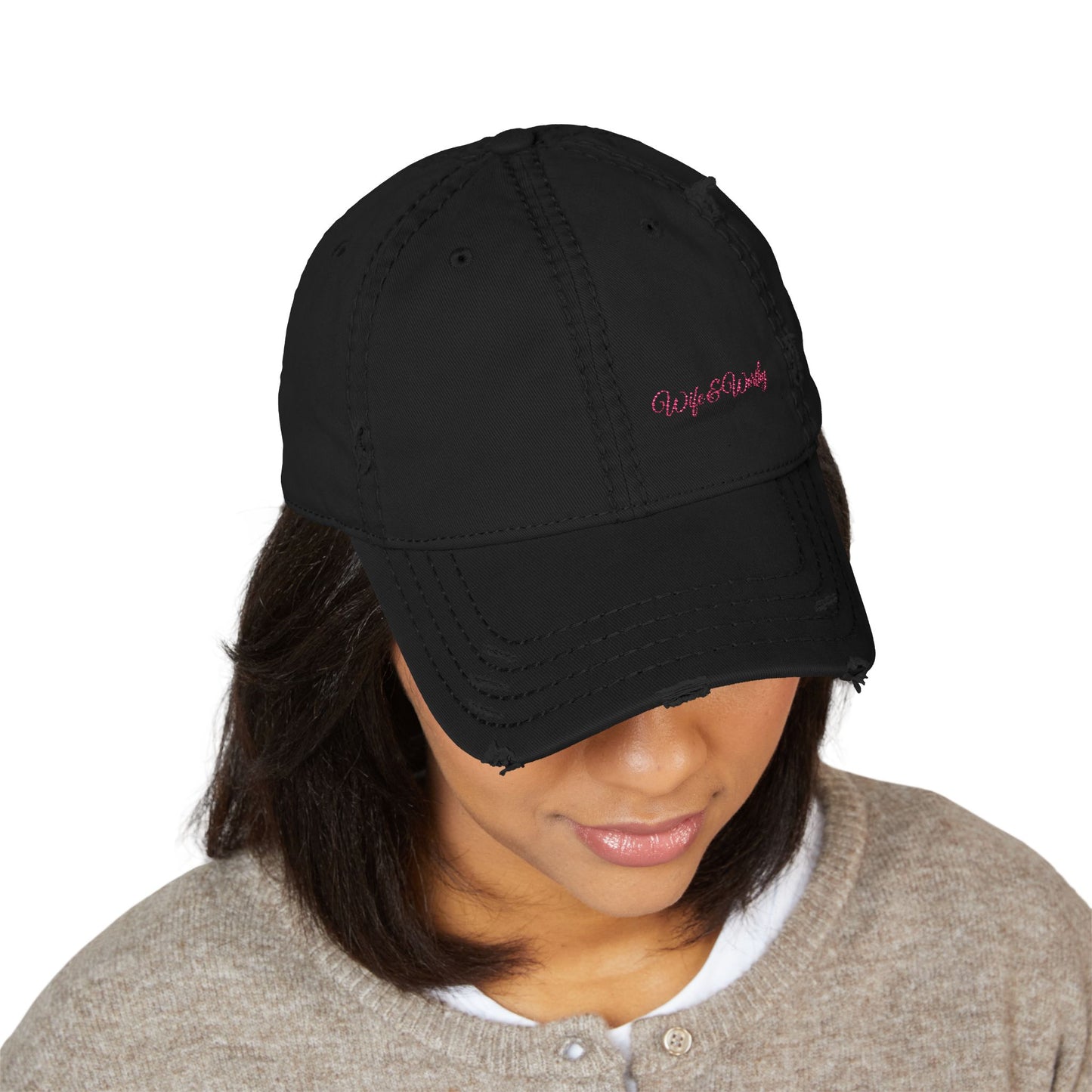 Wife and Worthy - Distressed Dad Hat