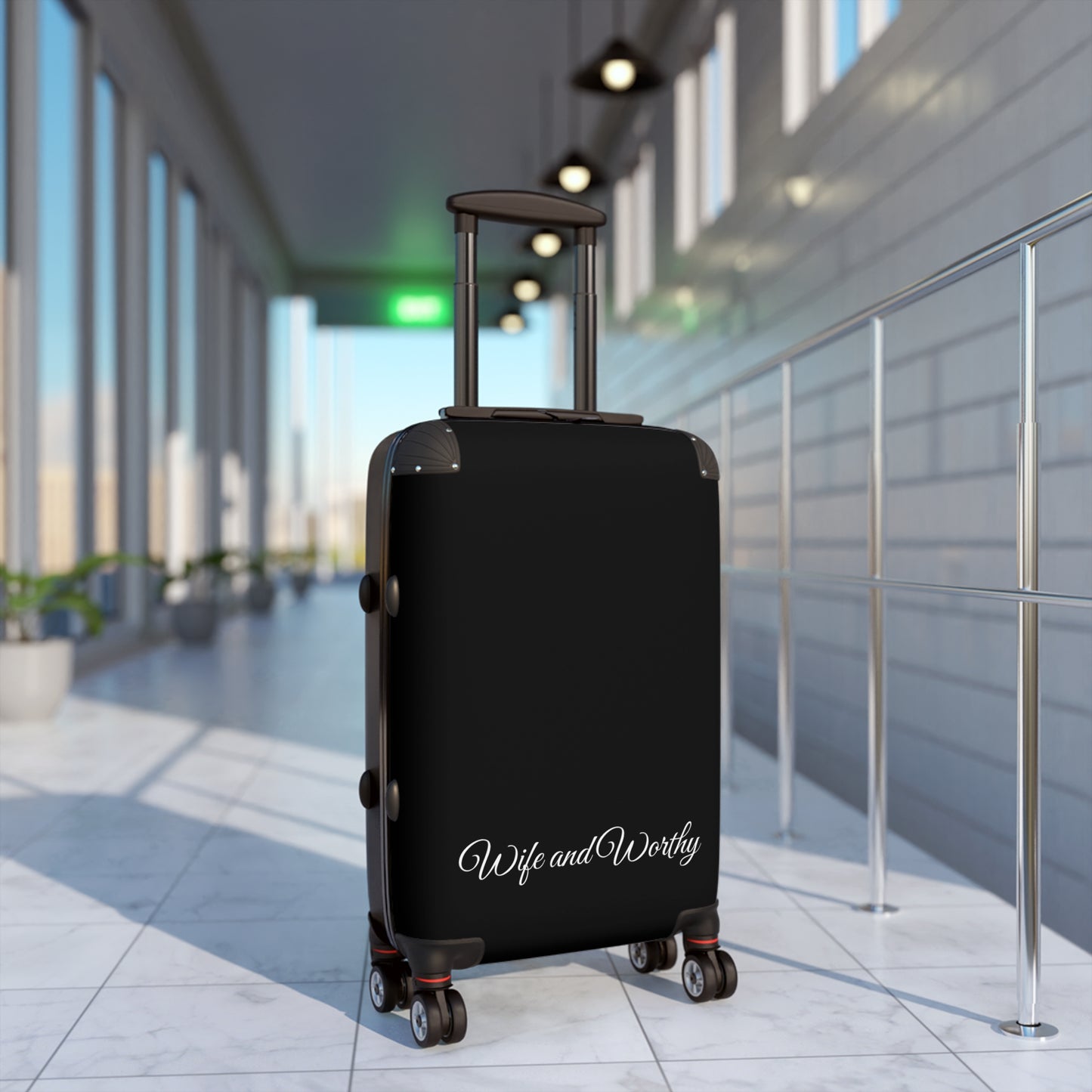 Inspirational Carry-On Suitcase | Travel with Grace