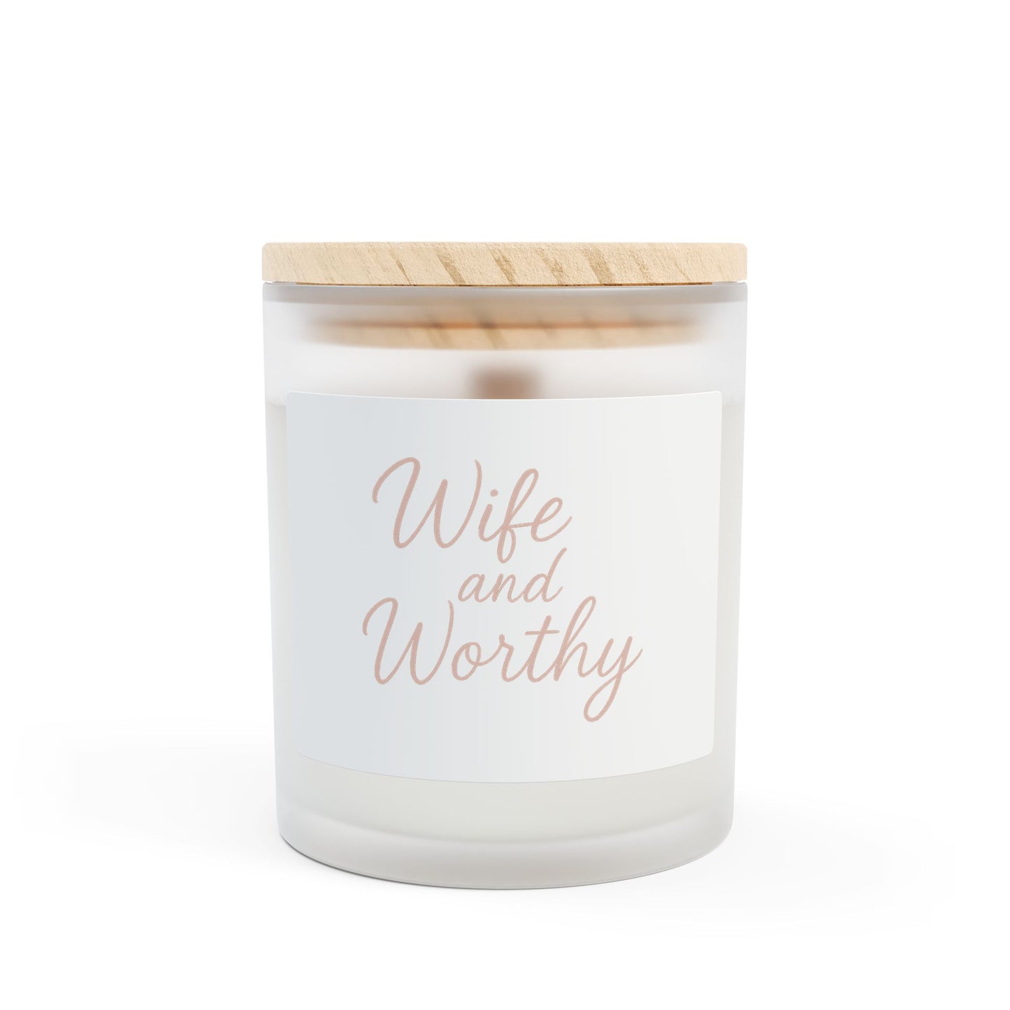 Vanilla Scented Candle – Wife and Worthy Signature
