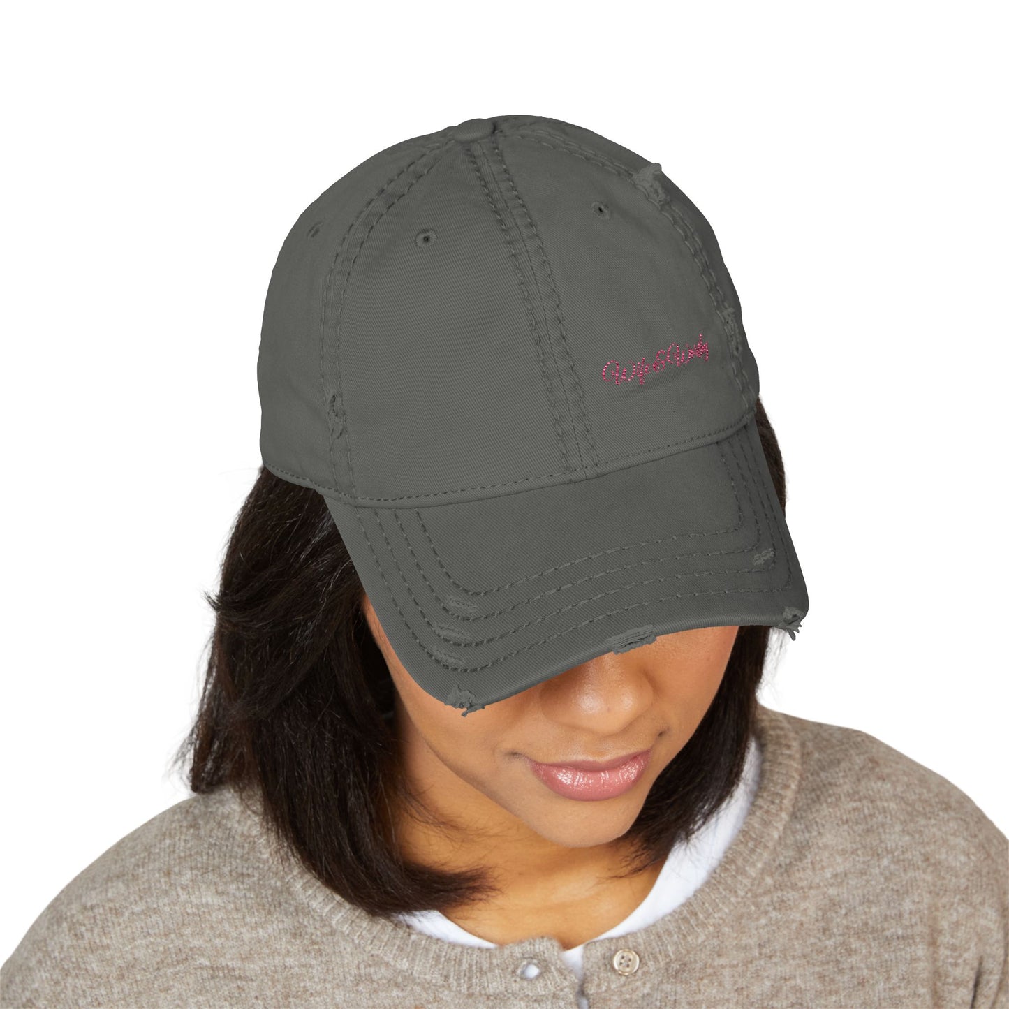 Wife and Worthy - Distressed Dad Hat