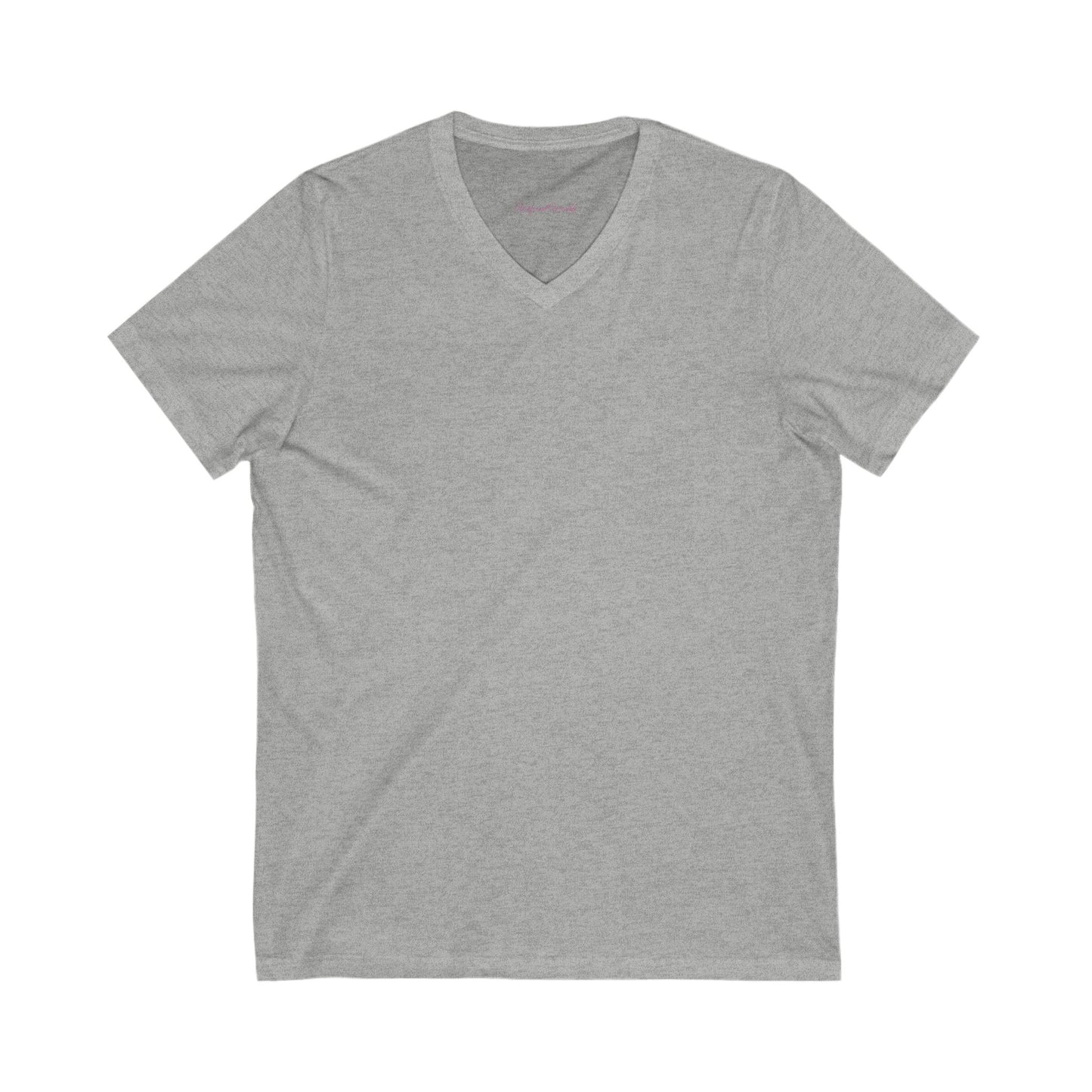 Faithfully You | Minimalist V-Neck Tee