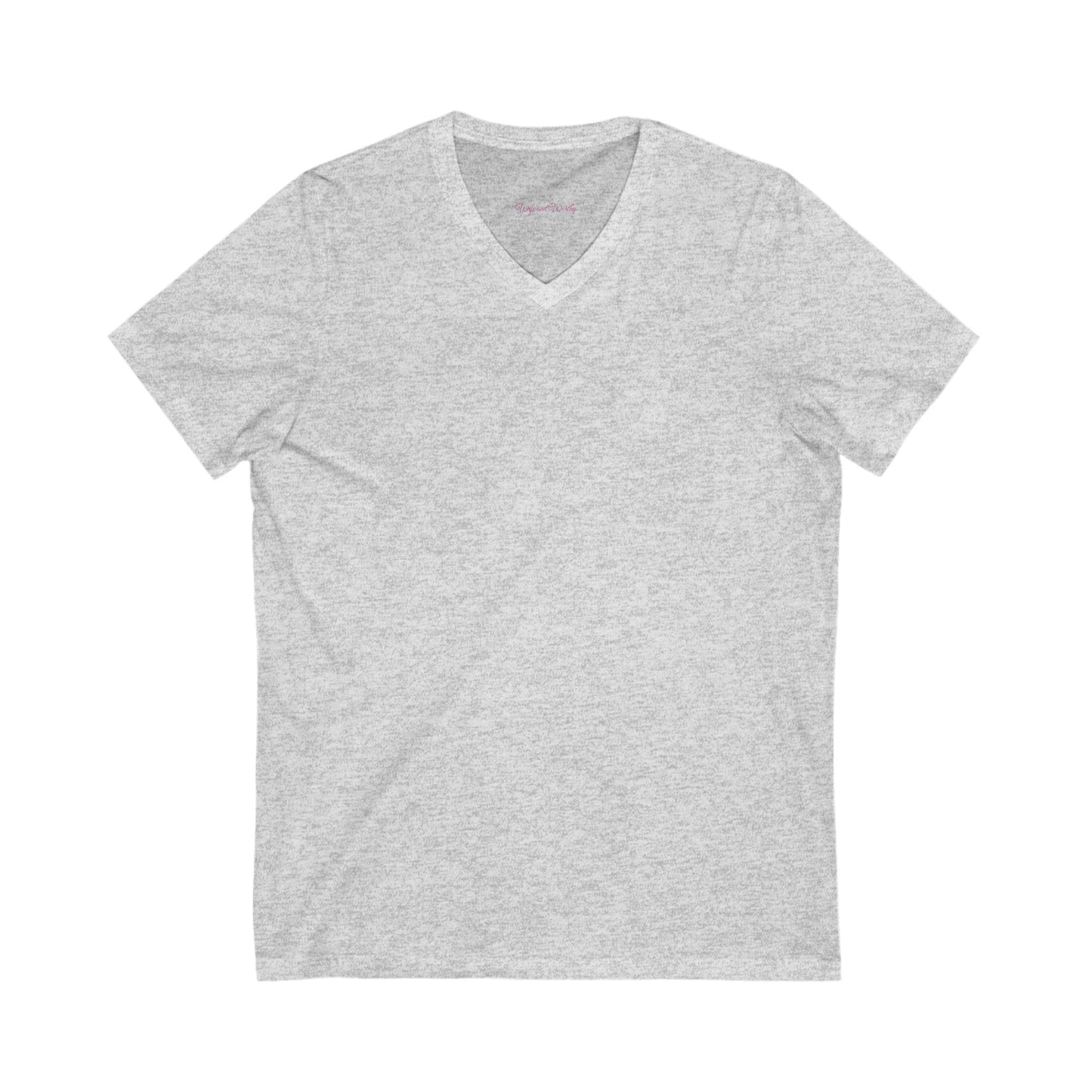 Faithfully You | Minimalist V-Neck Tee