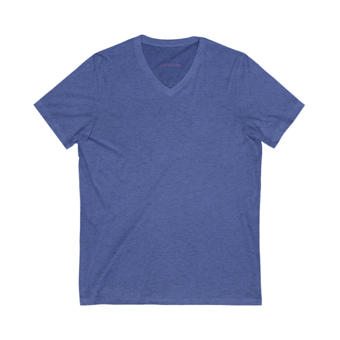 Faithfully You | Minimalist V-Neck Tee