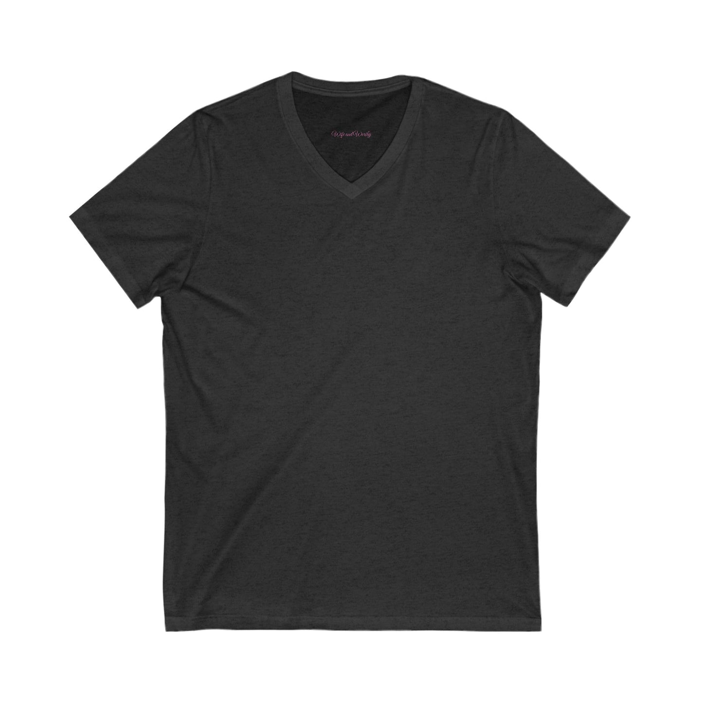 Faithfully You | Minimalist V-Neck Tee