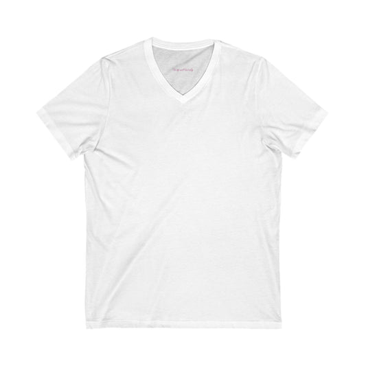 Faithfully You | Minimalist V-Neck Tee