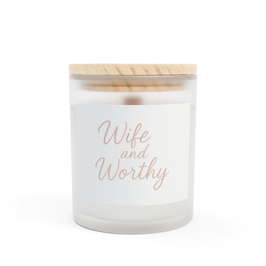 Vanilla Scented Candle – Wife and Worthy Signature