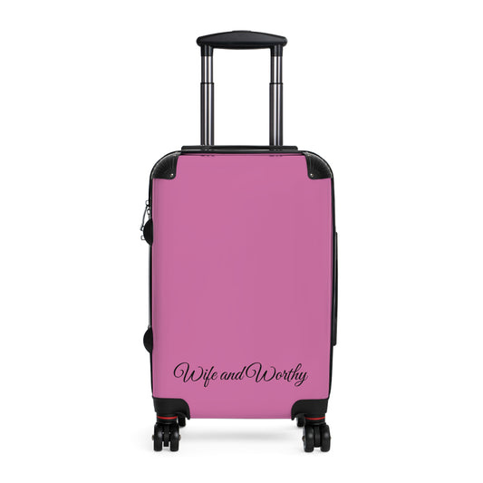 Inspirational Travel Suitcase | Wander with Grace